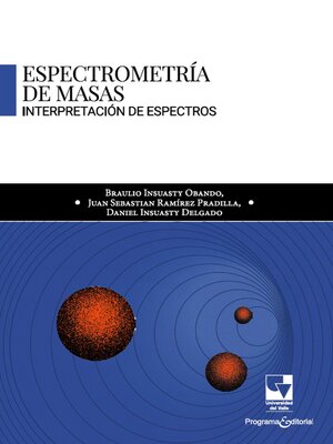 cover image of Espectrometría de masas. Interpretación de espectros